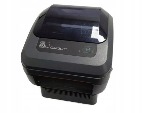 Zebra GX420d Drukarka Etykiet Termiczna 203 dpi USB RS-232 LPT Kurier Magazyn