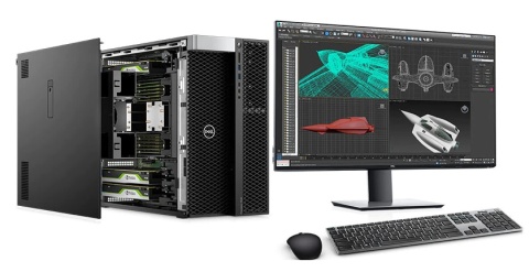 Stacja robocza Dell T7920 2x Xeon Gold 6254 256GB RAM 2TB SSD A4000 W11 KL.A Stacja robocza Dell T7920 2x Xeon Gold 6254 256GB RAM 2TB SSD A4000 W11 KL.A