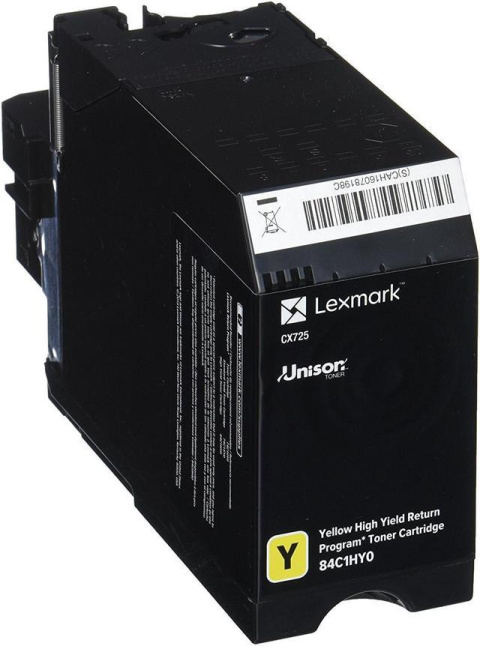 Toner żółty YELLOW Lexmark CS725/CX725 na 12k stron 74C2HY0