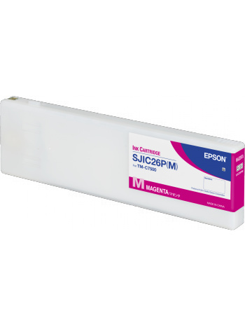 Tusz do drukarki Epson TM-C7500 MAGENTA SCJIC26P(M)