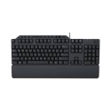 Klawiatura membranowa Dell KB522 czarna USB z hubem