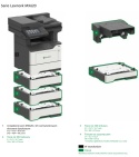 Drukarka wielofunkcyjna Lexmark MX622 A4 MONO DUPLEX SKAN KOPIA LAN + TONER KLASA A