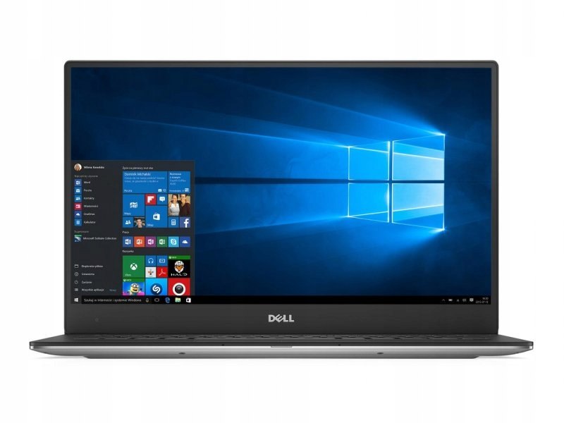 Dell XPS 9360 i5-7gen/8 GB/256 GB/QHD+/DOTYK/W10P Przekątna ekranu 13.3"